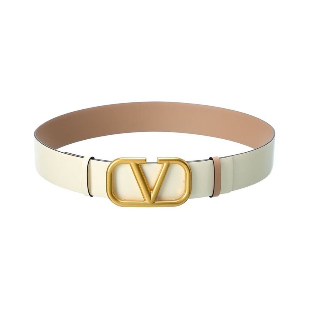 Valentino Vlogo 40Mm Reversible Leather Belt